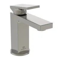 Baterie lavoar Ideal Standard Atelier Extra argintiu Silver Storm cu ventil Pop-Up metalic