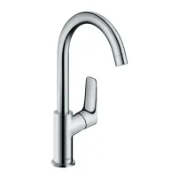 Baterie lavoar Hansgrohe Logis crom cu pipa pivotanta