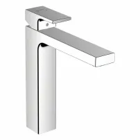 Baterie lavoar inalta Hansgrohe Vernis Shape 190 crom lucios cu ventil Pop-Up