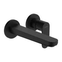 Baterie lavoar incastrata Hansgrohe Rebris S negru mat