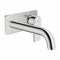 Baterie lavoar incastrata Hansgrohe Vernis Shape pipa 20 cm crom lucios fara corp ingropat