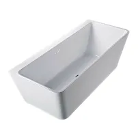 Cada freestanding Florida Alvaro New 170x78 cm lipita de perete, BTW