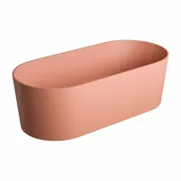 Cada freestanding Omnires Ovo M+ coral 160x75 cm