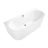 Cada freestanding Villeroy&Boch Oberon 2.0 180x80 cm alb alpin lipita de perete, BTW