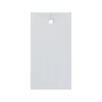 Cadita de dus rectangulara Geberit Olona alb 100x80 cm