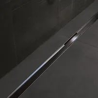 Capac pentru rigola Geberit CleanLine80 30-90 cm negru periat