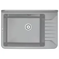 Chiuveta polistiren pentru gradina Deante Garden 35x50.5 cm gri