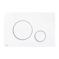 Clapeta de actionare Alca Thin M676 alb mat