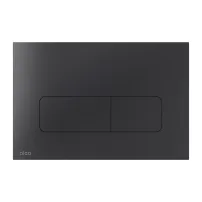 Clapeta de actionare Alca Flat MOON-BLACK negru mat