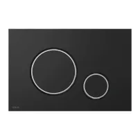 Clapeta de actionare Alca M778 negru mat - crom lucios
