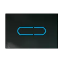 Clapeta de actionare Alca NIGHT LIGHT-1 touch-free sticla negru