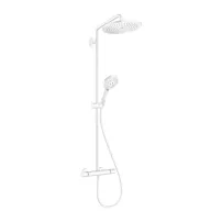 Coloana de dus cu baterie termostatata alb mat Hansgrohe Croma Select S 280