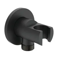 Cot de iesire dus cu suport Ideal Standard Multisuite negru mat