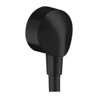 Cot de iesire dus Hansgrohe Fixfit E negru mat