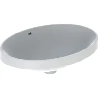 Lavoar incastrat Geberit Variform 55 cm cu orificiu preaplin oval