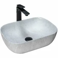 Lavoar pe blat Rea Livia Grey 46.5 cm