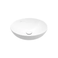 Lavoar pe blat Villeroy&Boch Loop&Friends rotund 42 cm alb