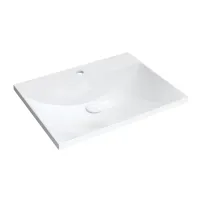 Lavoar pe mobilier Omnires Naxos M+ alb