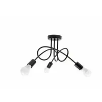 Lustra 3 brate negru Rea 392227 Black model Paradise industrial