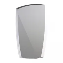 Oglinda asimetrica Oristo Louis 50 cm alb lucios