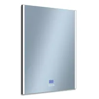 Oglinda cu iluminare Led Venti Timeled negru 60 cm x 80 cm