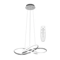 Pendul crom led cu telecomanda design modern Rea Node APP816-C