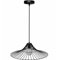 Pendul negru forma de palarie cu spire Rea APP500-1CP