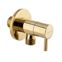 Robinet coltar cu cartus ceramic Valvex Vega auriu lucios 1/2 tol x 3/8 tol