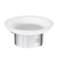 Savoniera Ideal Standard Atelier Conca design rotund crom lucios