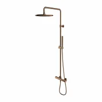 Coloana de dus cu baterie termostatata cupru Omnires Y