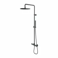 Coloana de dus cu baterie termostatata grafit periat Omnires Y