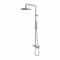 Coloana de dus cu baterie termostatata nichel Omnires Y