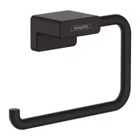 Suport hartie igienica Hansgrohe AddStoris negru mat