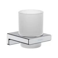 Suport periute de dinti Hansgrohe AddStoris crom lucios