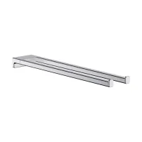 Suport prosoape doua brate Hansgrohe AddStoris crom