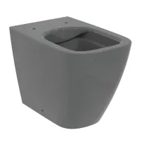 Vas WC pe pardoseala Ideal Standard i.life B gri lucios BTW rimless