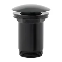 Ventil lavoar Click-Clack Omnires negru mat