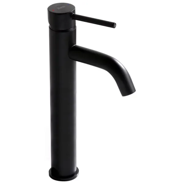 Baterie inalta lavoar Rea Lungo negru mat picture - 2