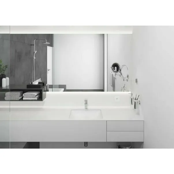 Baterie lavoar Hansgrohe Vernis Shape 100 crom lucios cu ventil Pop-Up picture - 3
