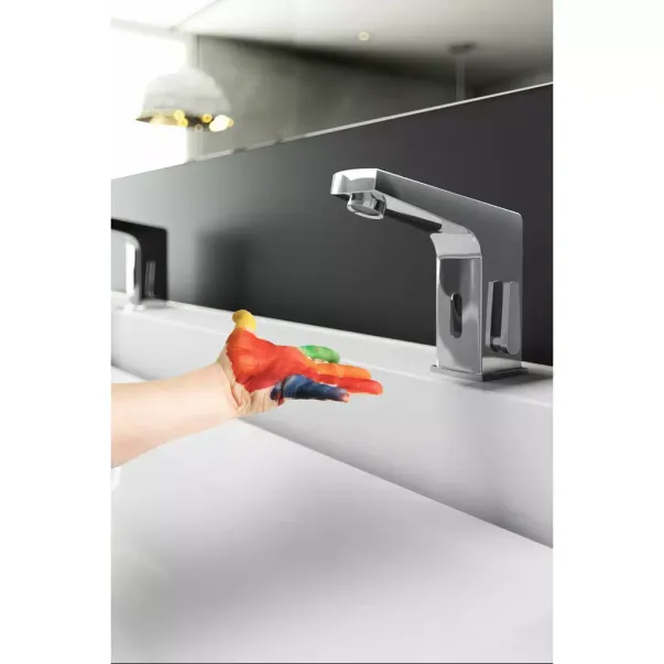 Baterie lavoar cu senzor Deante Sensor crom fara contact direct picture - 2