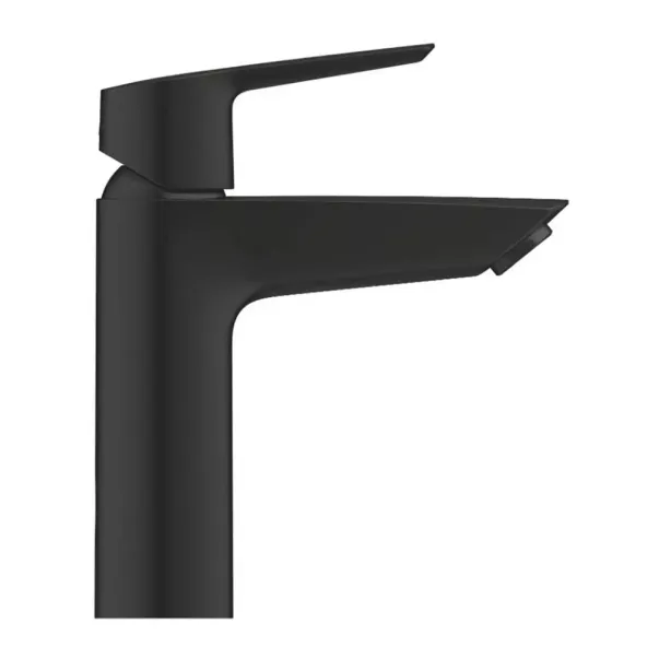 Baterie lavoar Grohe Start negru mat cu ventil Click-Clack picture - 3