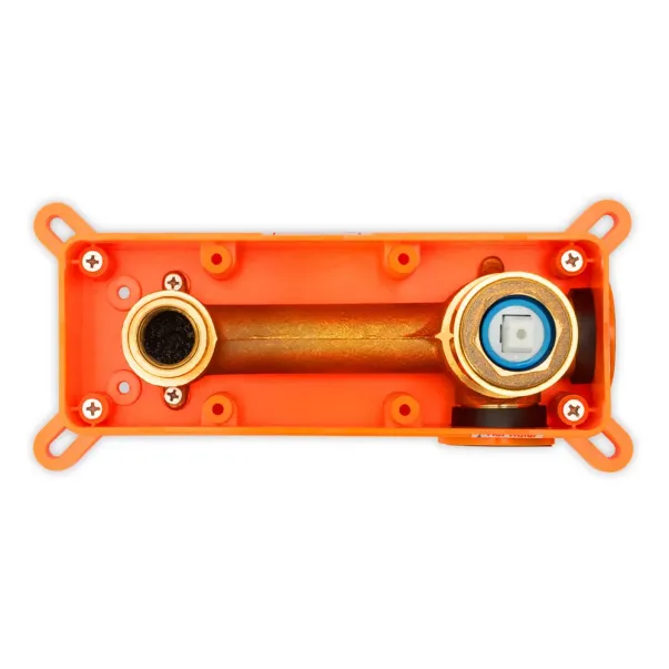 Baterie lavoar incastrata Rea Lungo auriu periat corp ingropat inclus picture - 6