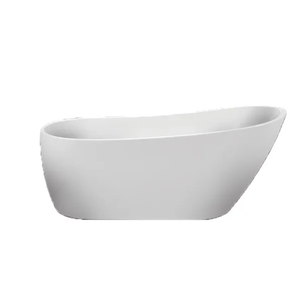 Cada freestanding Florida Natalia New 152x76 cm alb lucios picture - 2