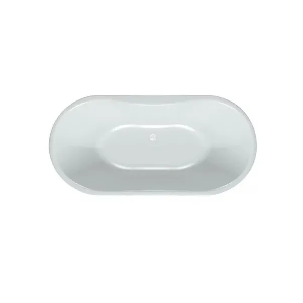 Cada freestanding Kolpasan Comodo alb 185x90 cm picture - 2