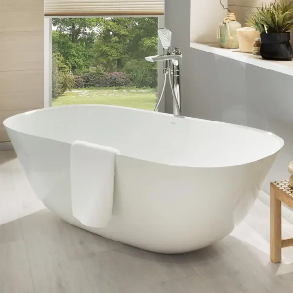 Cada freestanding Villeroy&Boch Theano 155x75 cm alb picture - 2