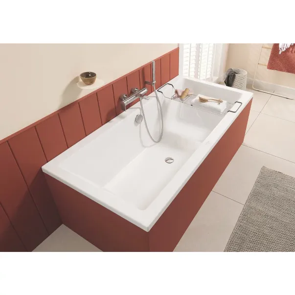 Cada dreptunghiulara Villeroy&Boch Targa Plus Duo alb alpin 180x80 cm picture - 3