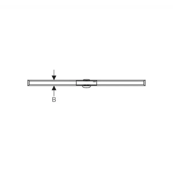 Capac pentru rigola de dus Geberit CleanLine20 30-90 cm metal lucios picture - 2
