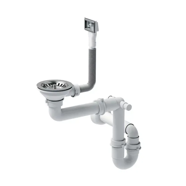 Chiuveta inox sub blat Quadron Unique Anthony 60 inox periat 54x44 cm picture - 4