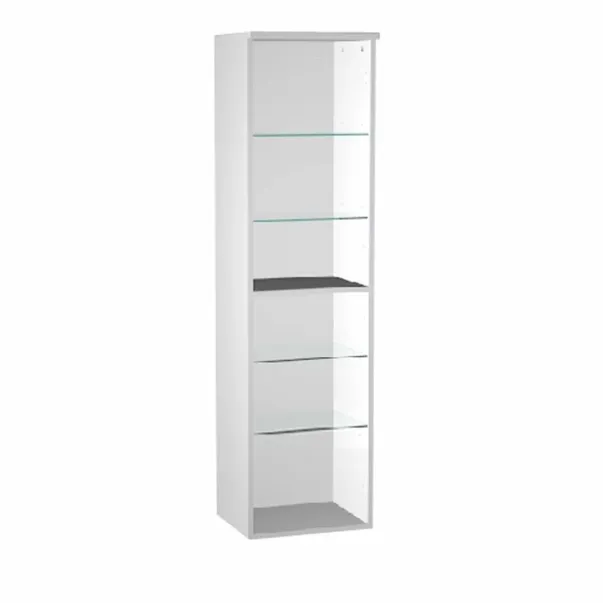Dulap inalt suspendat cu usa softclose Oristo Horyzont mdf alb 150x40 cm picture - 3