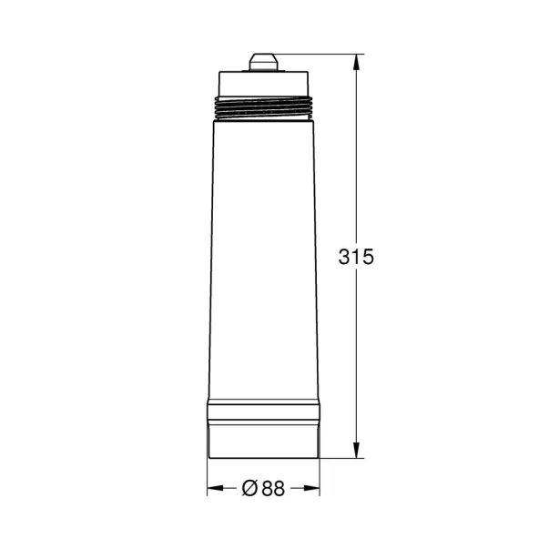Filtru de apa Grohe Blue M filtrare in 5 etape 1500 l picture - 2